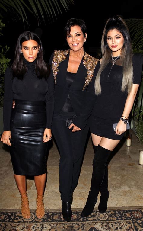 kimberley jenner|Kim Kardashian, Kylie, and Kris Jenner Arrive at Maison .